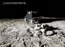 Canadensys Rover on the moon