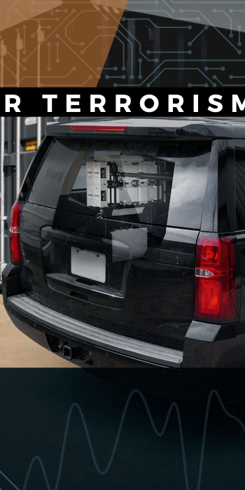 FlexSpec system installed in the back of a Sport Utility Vehicle.
